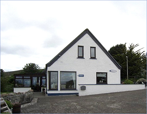 Garden with superb views of Skye